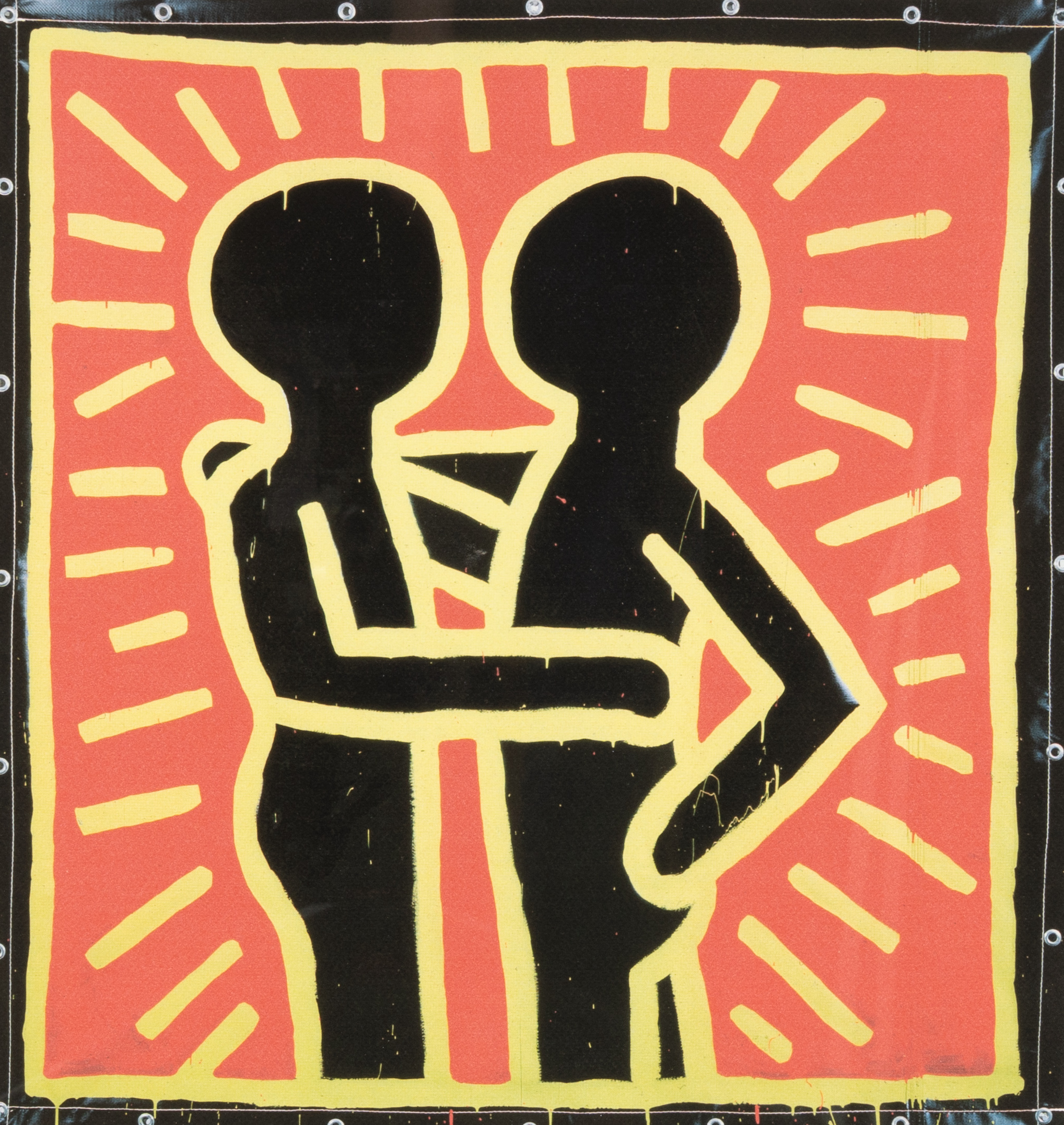 Keith Haring (1958-1990, after): Untitled, multiple, ed. 140/150