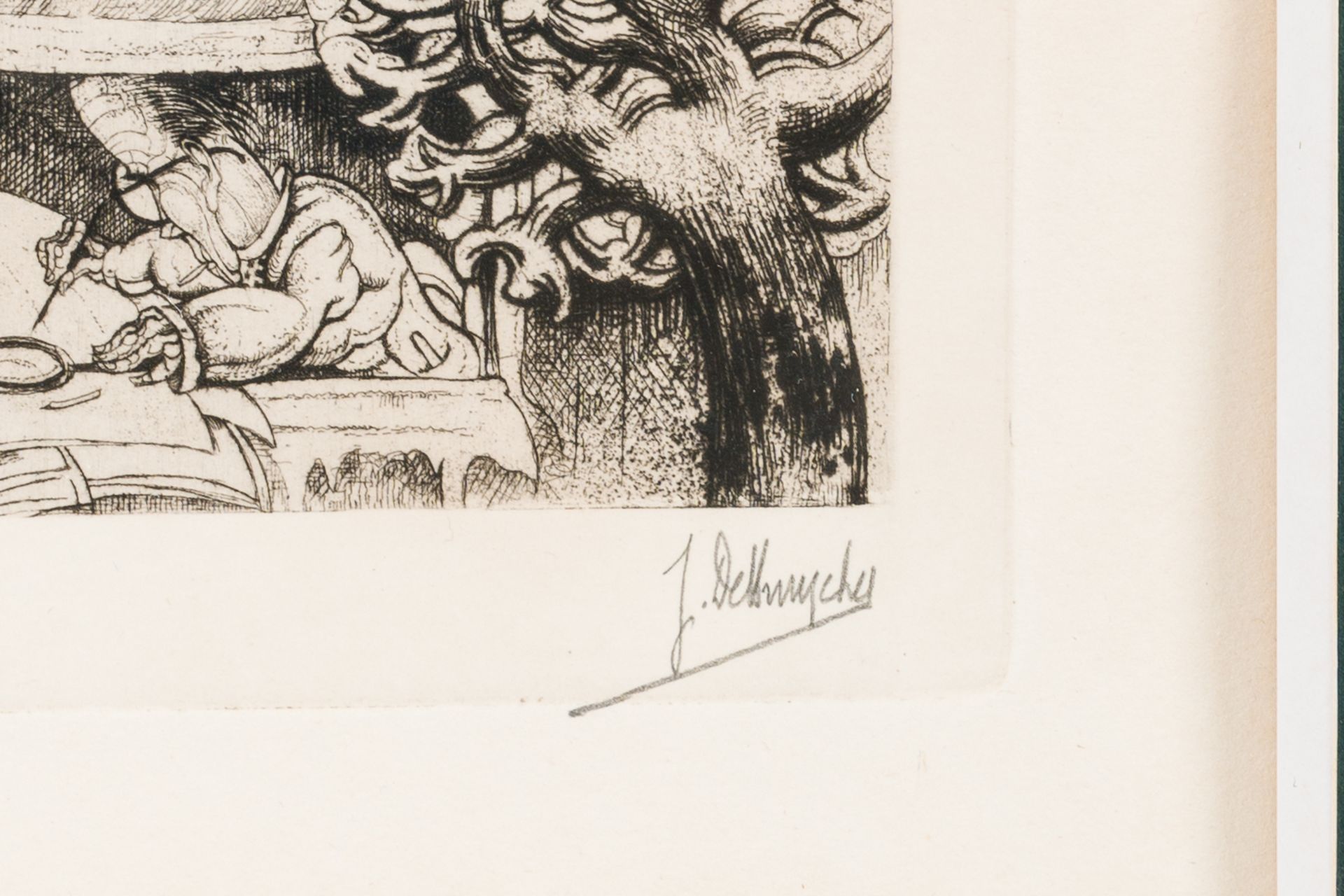 Jules De Bruycker (1870-1945): 'De gulle Sint', etchings, ed. '1r etat' and 2/260, (1938) - Bild 5 aus 8