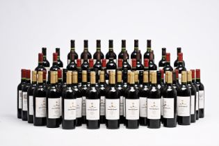 A varied collection of Argentinian, Australian, Chilean and South African red wines, 2006-2014