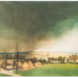 Valerius De Saedeleer (1867-1942): Landscape after the storm, etching and aquatint, ed. 116/125