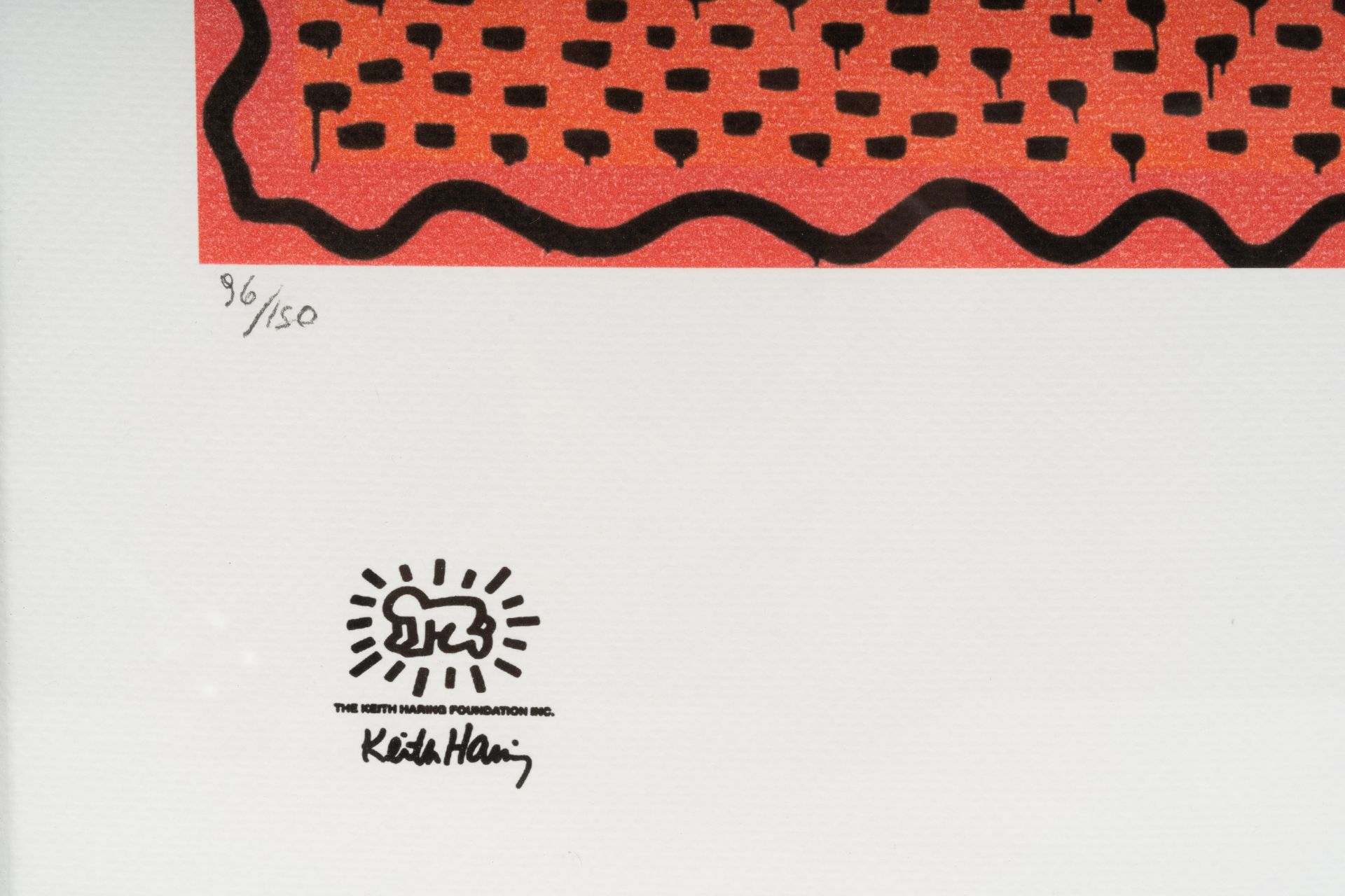Keith Haring (1958-1990, after): 'Red dog', multiple, ed. 96/150 - Image 5 of 7