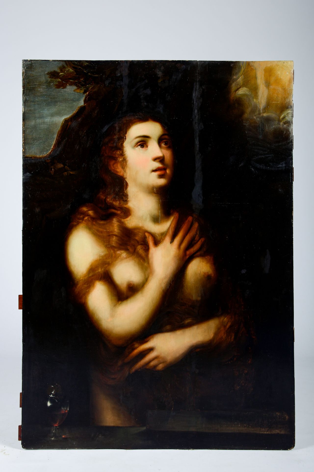 Flemish school, foll. of Titian (ca. 1488-1576), in the manner of M. Coxie (1499-1592): The penance - Image 2 of 4