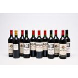 Three bottles of Chateau Taillefer Pomerol, four bottles of Chateau Larcis Ducasse Saint-Emilion and