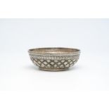 A Southeast Asian silver bowl, probably Laos or Sri Lanka, 19th/20th C.