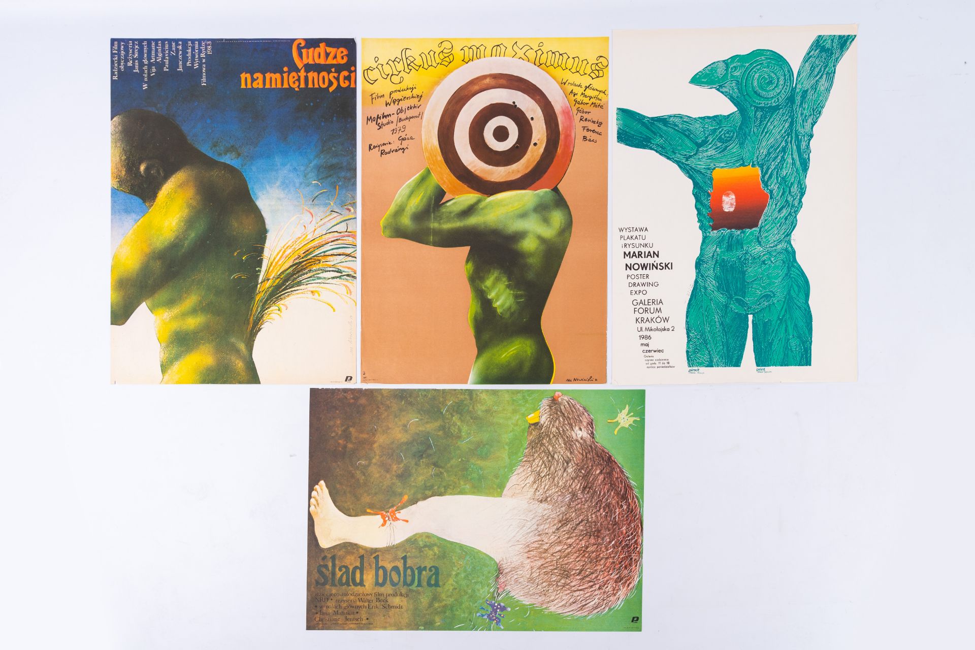 Marian Nowinski (1944-2017): Fifteen various posters, a.o. multiple film posters, multiple, 1970s an - Bild 9 aus 10