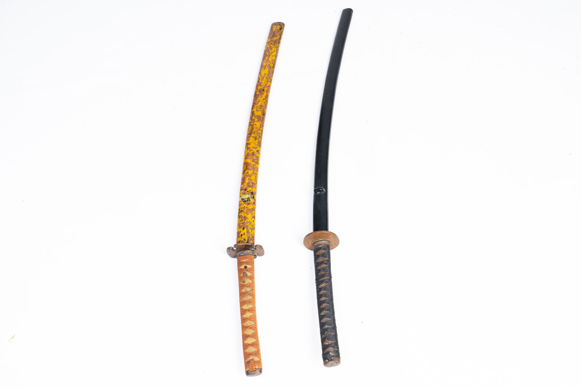 Two Japanese katana, Meiji/Taisho, 19th/20th C.