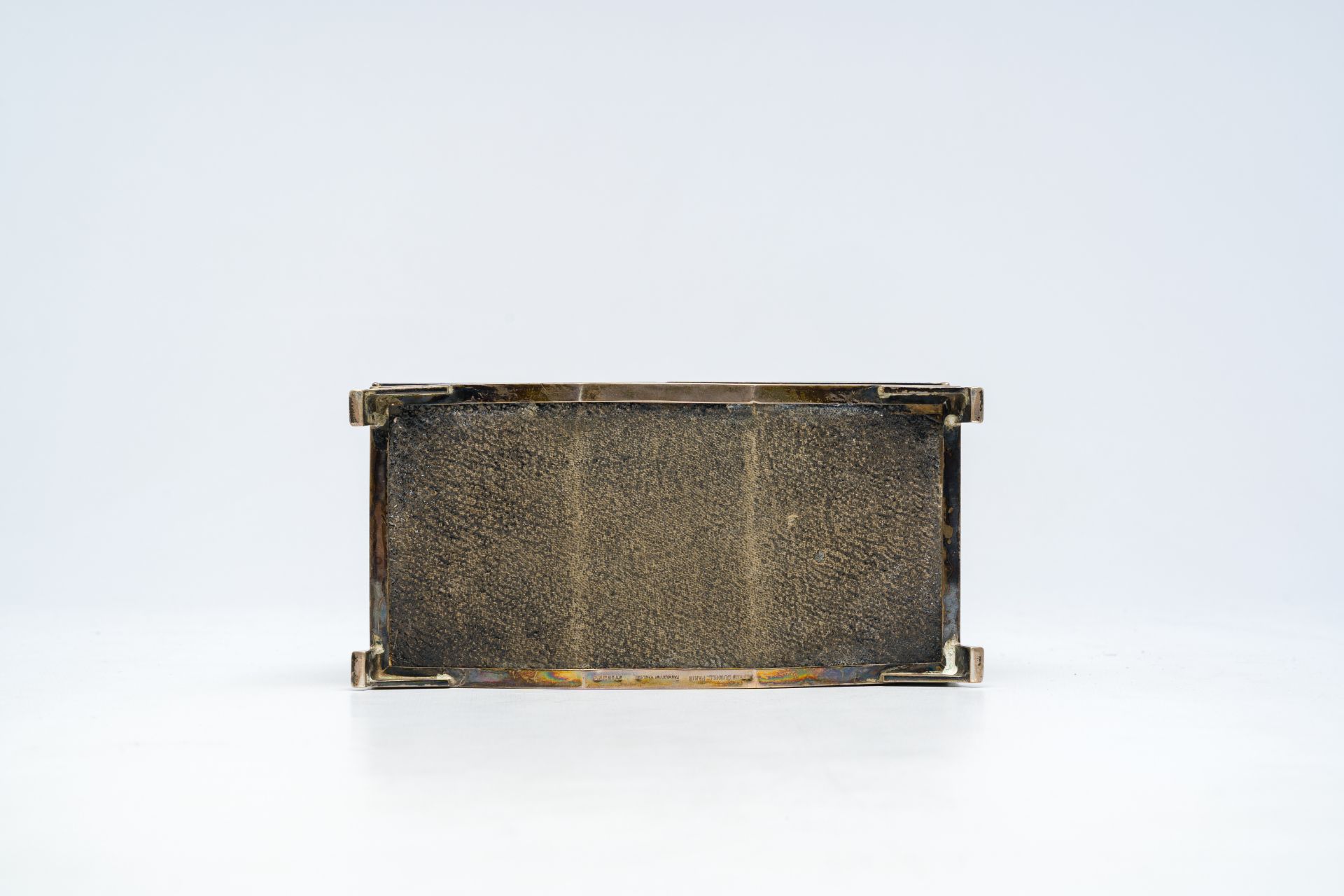 An English silver Art Deco box, maker's mark Alfred Dunhill, London, dated 1938 - Bild 9 aus 11