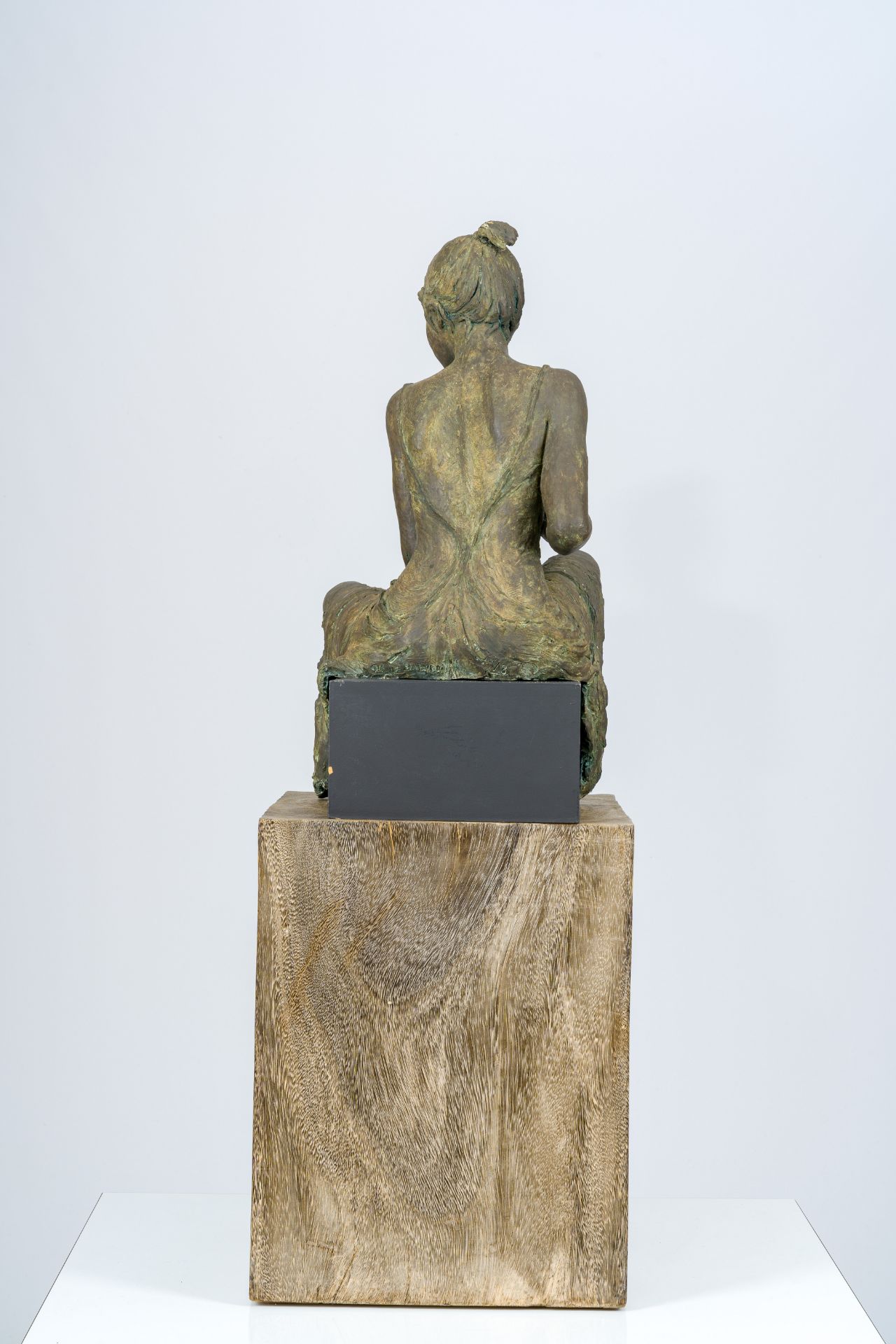 Gis De Maeyer (1942): 'Odine', patinated bronze, ed. 4/8 - Image 5 of 11