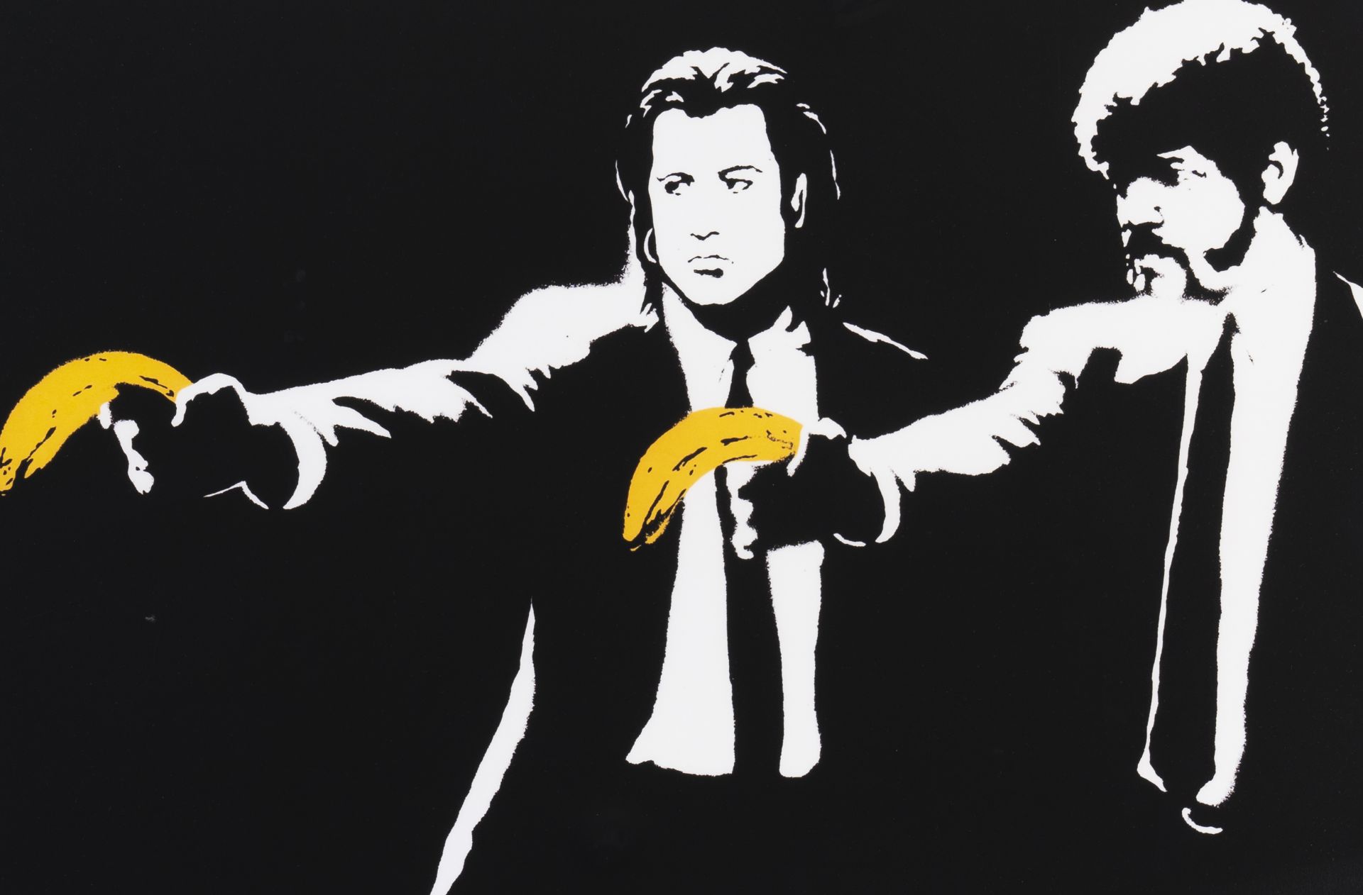 Banksy (1974, after): 'Pulp fiction', multiple, ed. 3/150