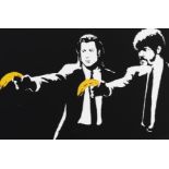 Banksy (1974, after): 'Pulp fiction', multiple, ed. 3/150