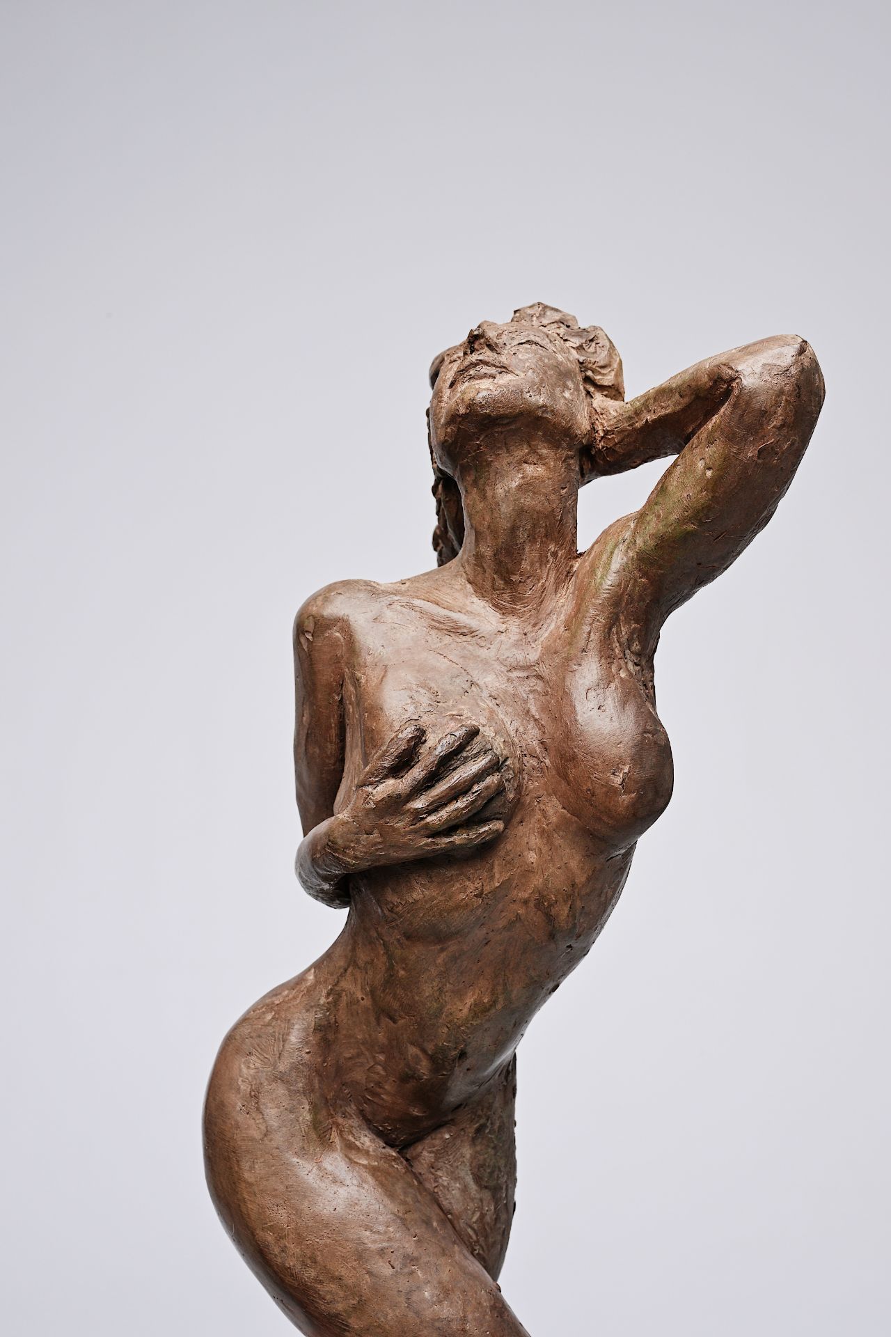 Christian Charvet (1951): 'Odalisque', brown patinated bronze, ed. E.A. II/IV, foundry mark 'Fonderi - Bild 16 aus 16