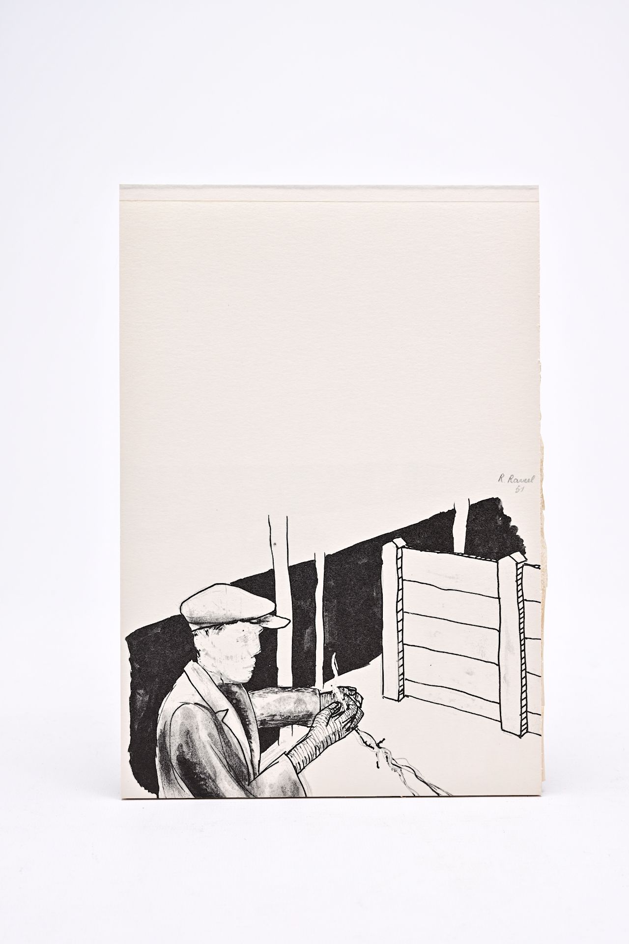 Roger Raveel (1921-2013): 'Revolver', fifteen reproductions and two lithographs, volume 6 (1), 1974 - Image 3 of 7