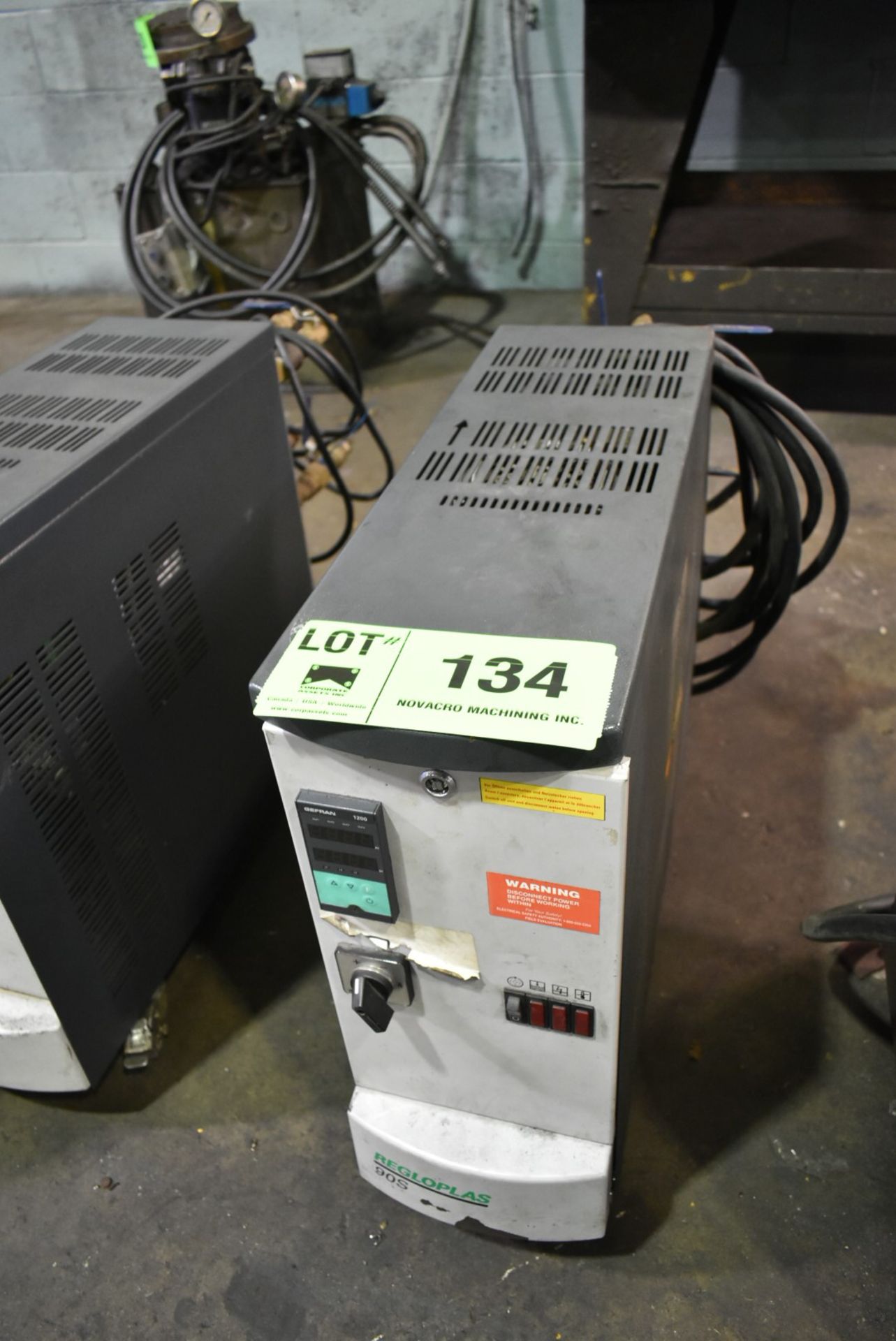 MOKON TN-9 THERMOLATOR S/N: N/A [RIGGING FEE FOR LOT#134 - $25 USD PLUS APPLICABLE TAXES]