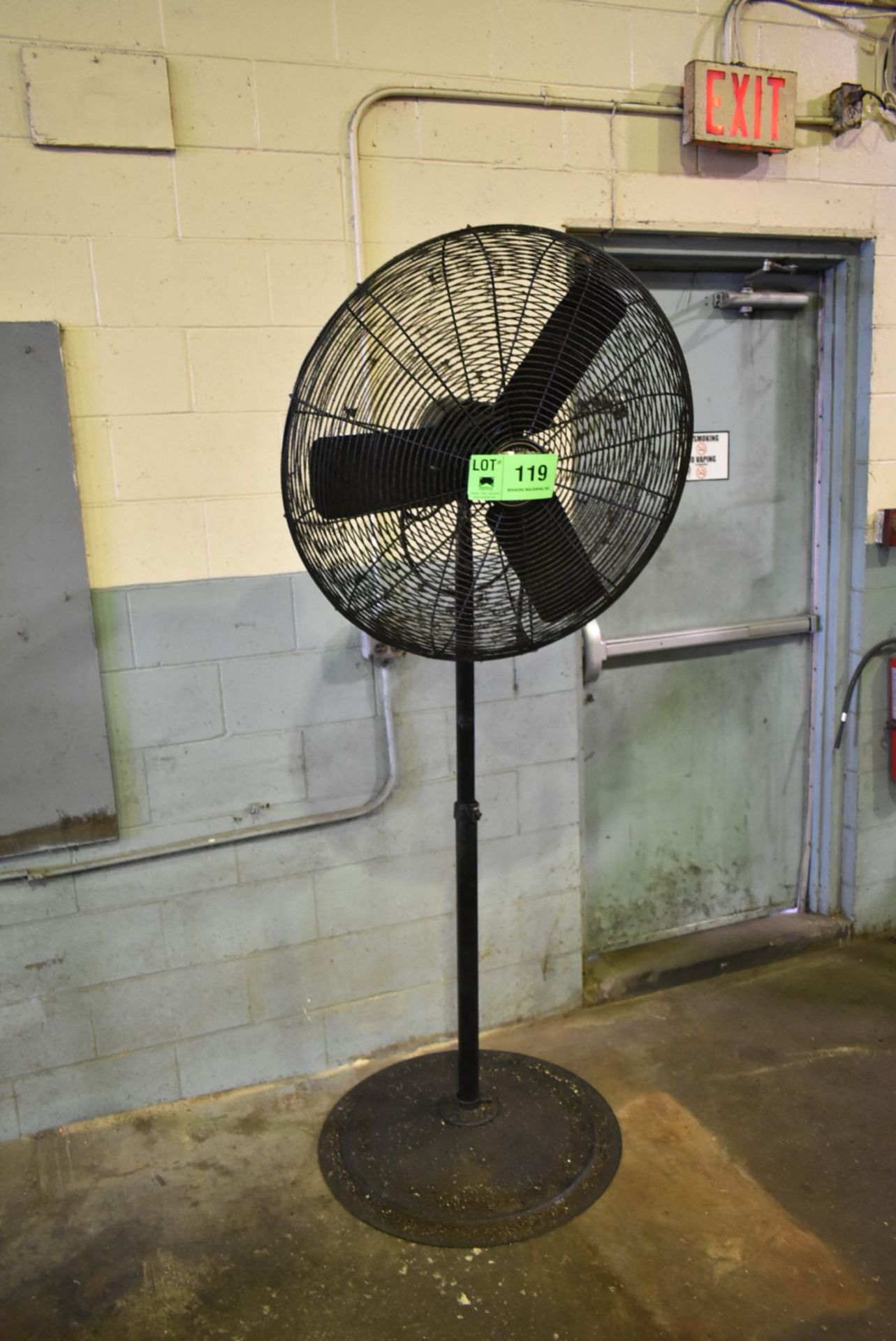 KING AIR PEDESTAL SHOP FAN