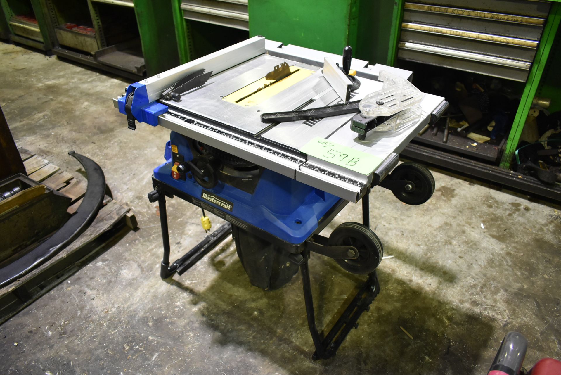 MASTERCRAFT 10" PORTABLE TABLE SAW