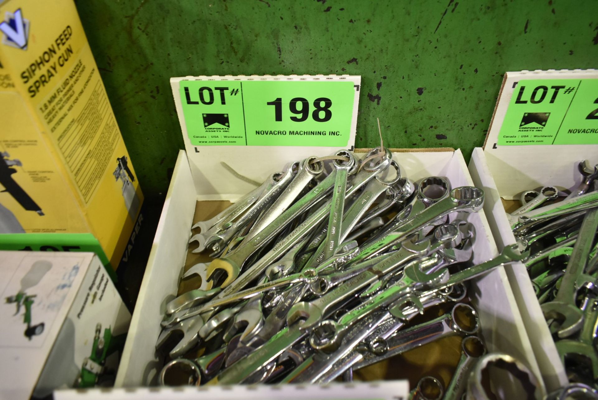 LOT/ WRENCHES [RIGGING FEE FOR LOT#198 - $25 USD PLUS APPLICABLE TAXES]
