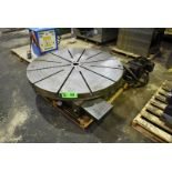 EIMELDGEN 59" DIAMETER AUXILIARY TURN TABLE S/N: N/A [RIGGING FEE FOR LOT#53 - $35 USD PLUS