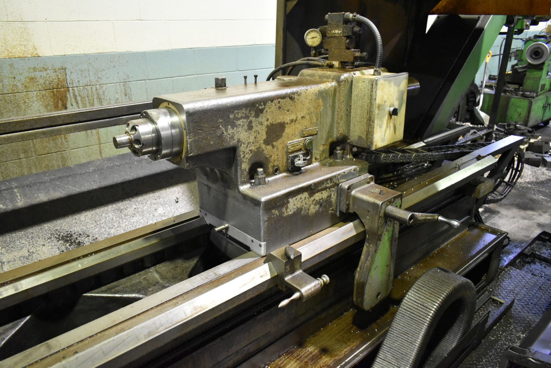 MONARCH PATHFINDER CNC ENGINE LATHE WITH GENERAL NUMERIC GN3 CNC CONTROL, 32" SWING OVER BED, 135" - Image 6 of 10