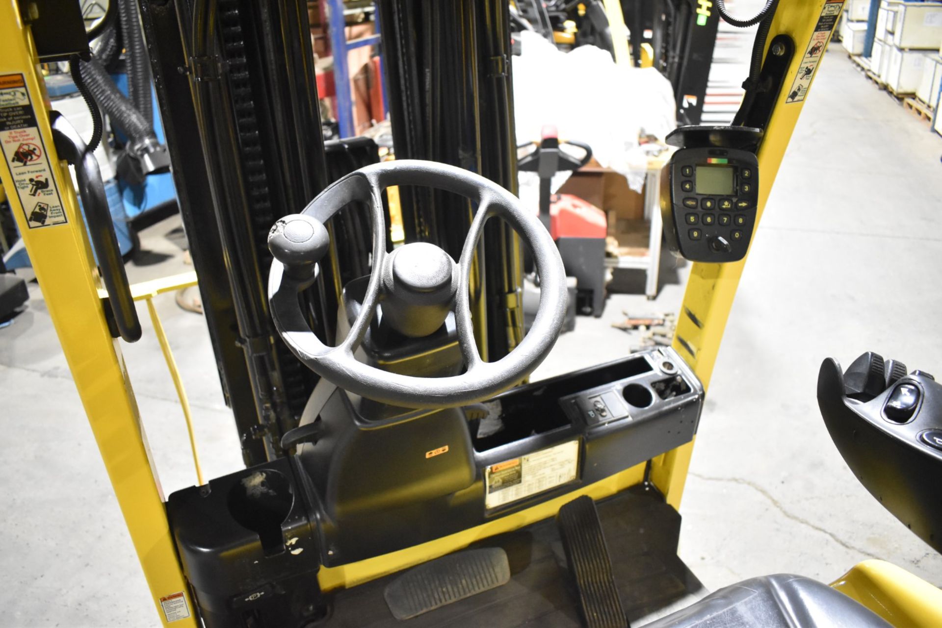 HYSTER (2018) E50XN-33 ELECTRIC FORKLIFT WITH 4400LBS CAPACITY, 48V BATTERY, 276.2" MAX LIFTING - Bild 6 aus 8