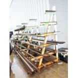 LOT/ RACK WITH FERROUS AND NON-FERROUS MATERIAL [RIGGING FEE FOR LOT#183 - $200 USD PLUS