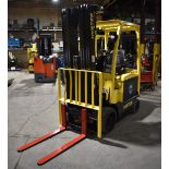 HYSTER (2018) E50XN-33 ELECTRIC FORKLIFT WITH 4400LBS CAPACITY, 48V BATTERY, 276.2" MAX LIFTING