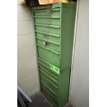 LOT/ (2) LISTA CABINETS WITH SPARE PARTS, CONSUMABLES AND FUSES