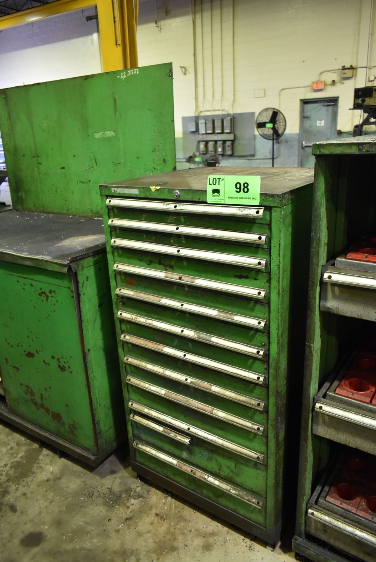 LISTA TYPE TOOL CABINET [RIGGING FEE FOR LOT#98 - $25 USD PLUS APPLICABLE TAXES]