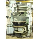 FELLOWS 36 TYPE VERTICAL GEAR SHAPER WITH 47" DIAMETER TABLE, APPROX. 16" MAX. DISTANCE SPINDLE NOSE