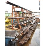 LOT/ RACK WITH FERROUS AND NON-FERROUS MATERIAL [RIGGING FEE FOR LOT#184 - $200 USD PLUS