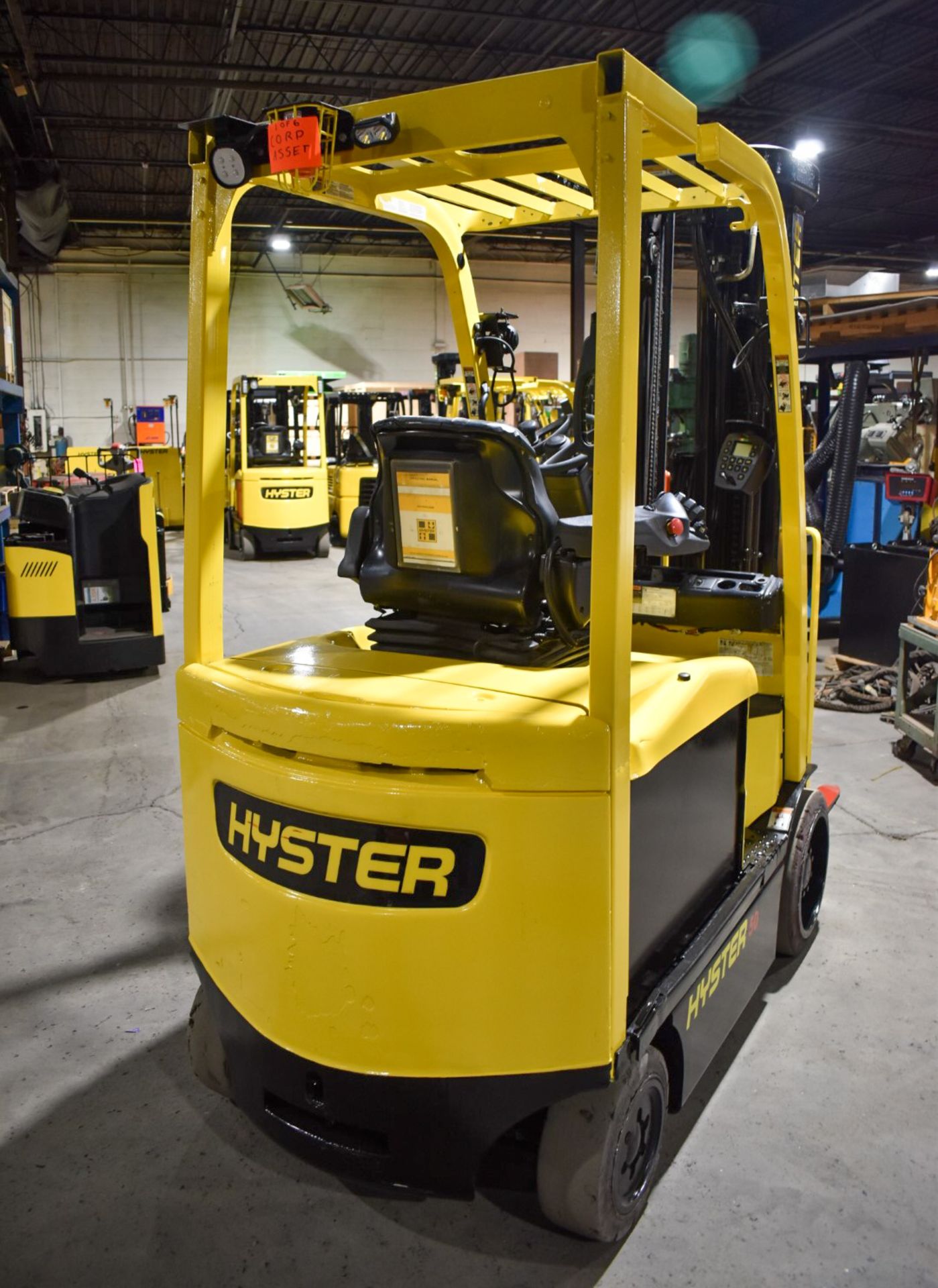 HYSTER (2018) E50XN-33 ELECTRIC FORKLIFT WITH 4400LBS CAPACITY, 48V BATTERY, 276.2" MAX LIFTING - Bild 3 aus 8