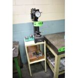 WILSON HARDNESS TESTER WITH STAND AND STANDARDS