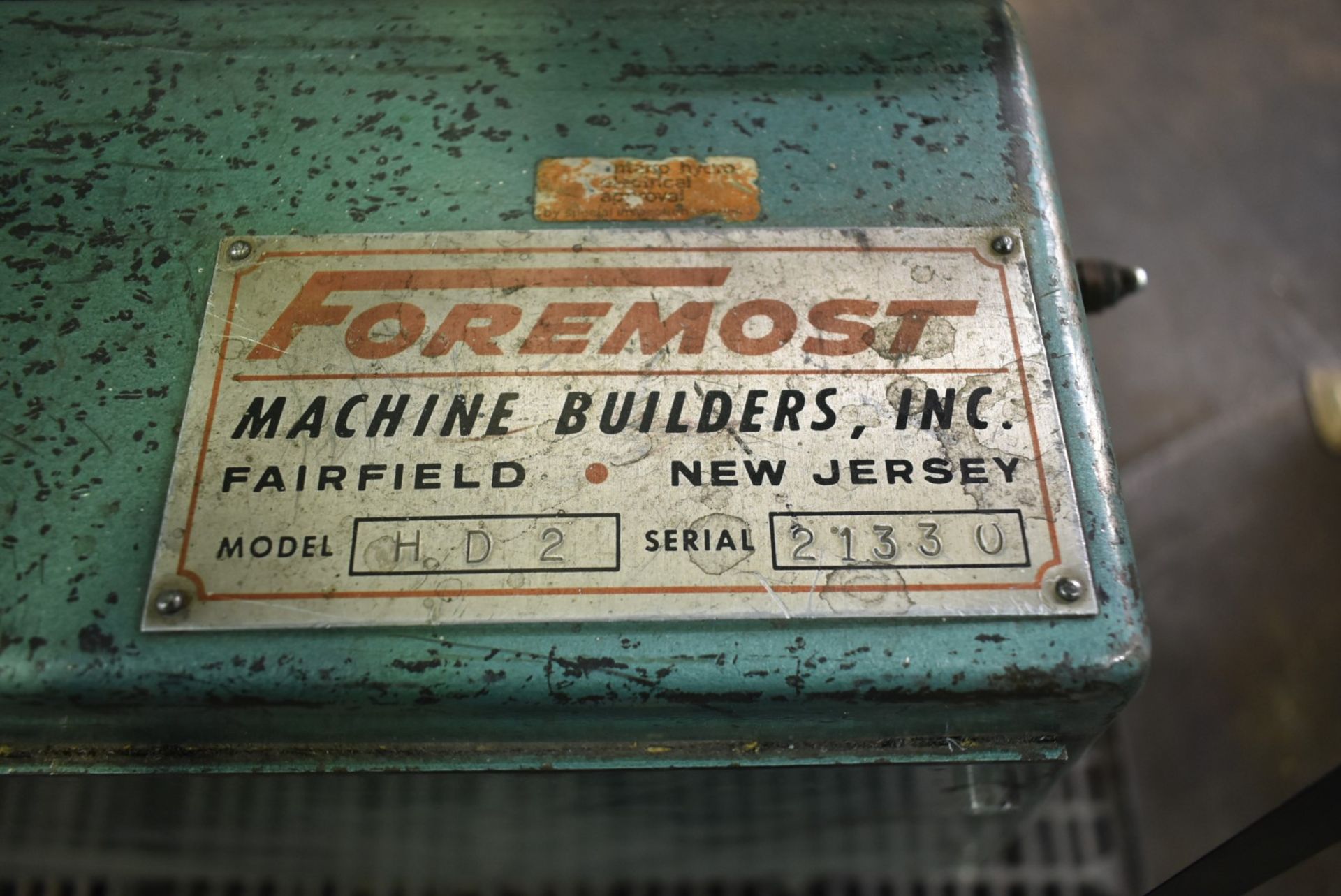 FOREMOST HD2 10HP GRANULATOR S/N: 21330 [RIGGING FEE FOR LOT#129 - $25 USD PLUS APPLICABLE TAXES] - Image 4 of 4