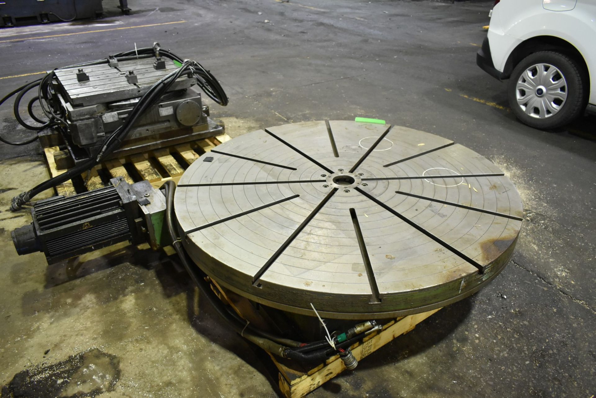 EIMELDGEN 59" DIAMETER AUXILIARY TURN TABLE S/N: N/A [RIGGING FEE FOR LOT#53 - $35 USD PLUS - Image 2 of 3