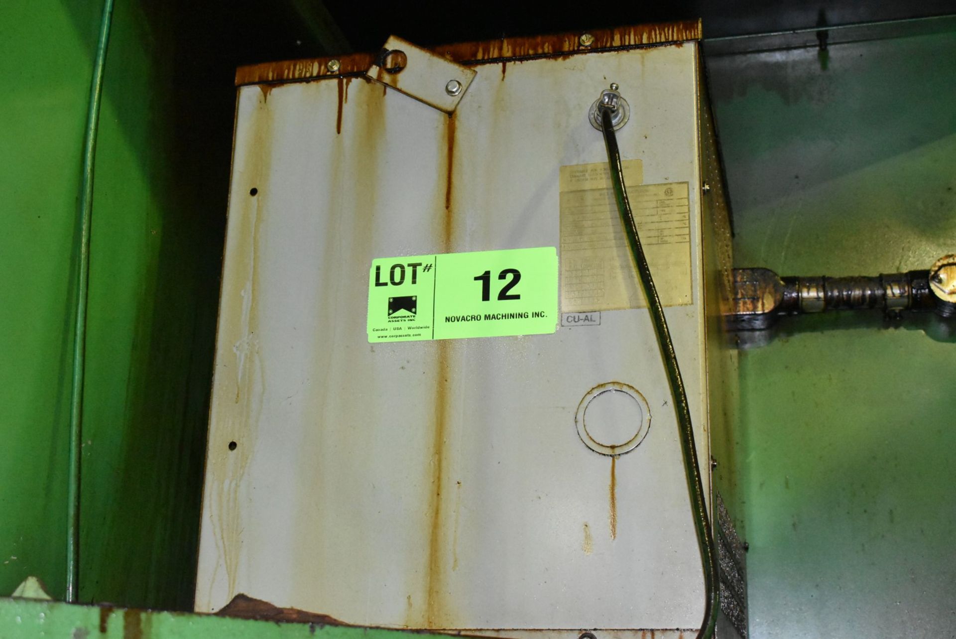 25KVA TRANSFORMER (CI) [RIGGING FEE FOR LOT#12 - $85 USD PLUS APPLICABLE TAXES]