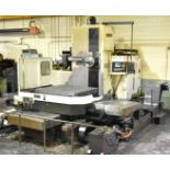 TOSHIBA BTD110 R16 CNC TABLE-TYPE HORIZONTAL BORING MILL WITH TOSNUC 888 CNC CONTROL, 4.3"