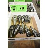 LOT/ (10) BT30 TOOL HOLDERS [RIGGING FEE FOR LOT#70 - $25 USD PLUS APPLICABLE TAXES]
