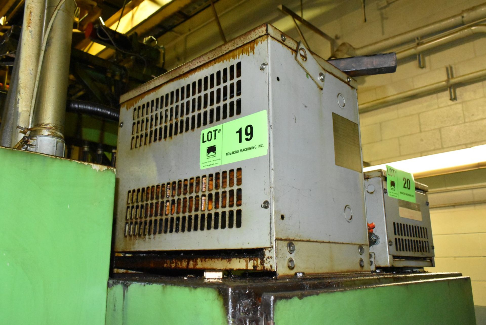 15KVA TRANSFORMER (CI) [RIGGING FEE FOR LOT#19 - $85 USD PLUS APPLICABLE TAXES]