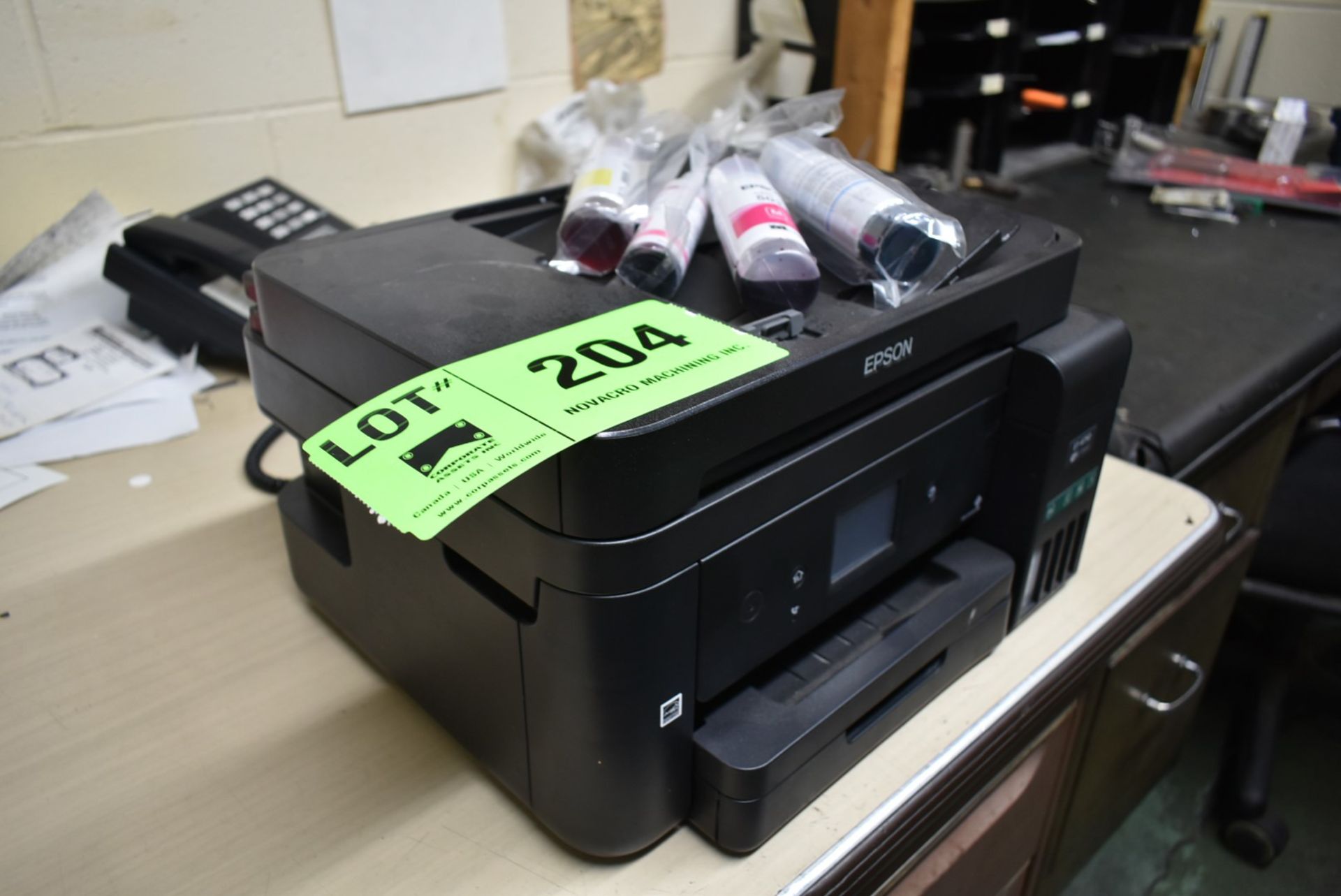 EPSON ET-4750 COMBINATION PRINTER [RIGGING FEE FOR LOT#204 - $25 USD PLUS APPLICABLE TAXES]