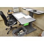 LOT/ OFFICE FURNITURE (CONTENTS NOT INCLUDED)