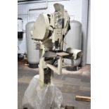 MFG. UNKNOWN FLOOR-TYPE RIVETER WITH 8" THROAT, S/N: 784B (LOCATED AT 115 RIDGETOP RD,