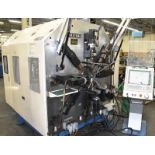 NUCOIL INDUSTRIES (2008) HX-35 21-AXIS HIGH SPEED CNC SPRING FORMER WITH NUCOIL INDUSTRIES CNC