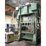 MINSTER E2-200-54-36 HEVI-STAMPER 200 TON CAPACITY MECHANICAL STRAIGHT SIDE STAMPING PRESS WITH