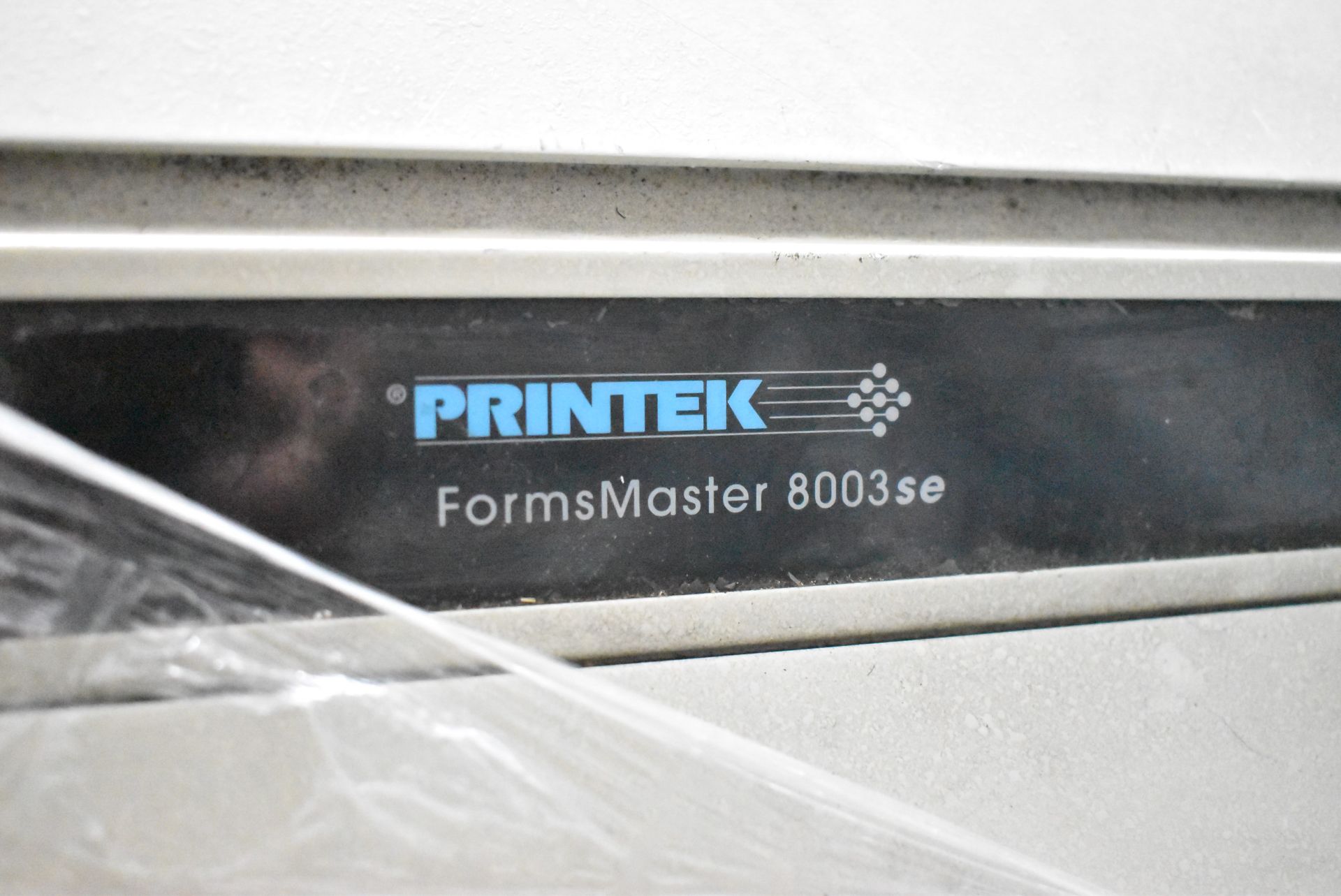 PRINTEK FORMSMASTER 8003SE DOT MATRIX PRINTER - Image 3 of 4