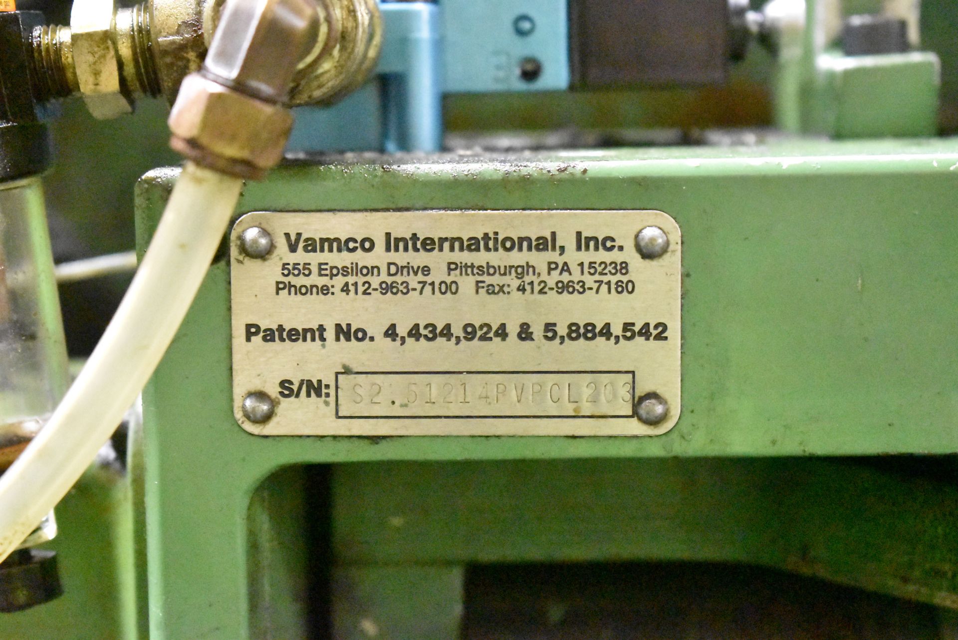 VAMCO CFS-14 II PRESS-MOUNTED SERVO FEEDER WITH 14" WIDE CAPACITY, S/N: S2-51214PVPCL203 (CI) [ - Image 4 of 4