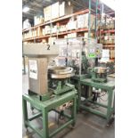 PACKARD ET-1000 SPRING ASSEMBLY MACHINE WITH AFM 20" DIA. VIBRATORY BOWL FEEDER WITH HOPPER, AFM 12"