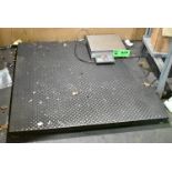 5,000 LB. CAPACITY FLOOR SCALE WITH DIGITAL READ OUT