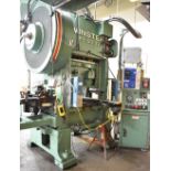 MINSTER P2-60 60 TON CAPACITY MECHANICAL STRAIGHT SIDE STAMPING PRESS WITH HONEYWELL/WINTRISS