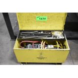 ENERPAC HYDRAULIC JACK WITH FOOT PEDAL & TOOL CASE
