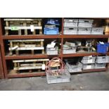 LOT/ CONTENTS OF SHELVES - PRESS DIES & DIE TOOLING (CI) [RIGGING FEES FOR LOT #635 - $100 USD
