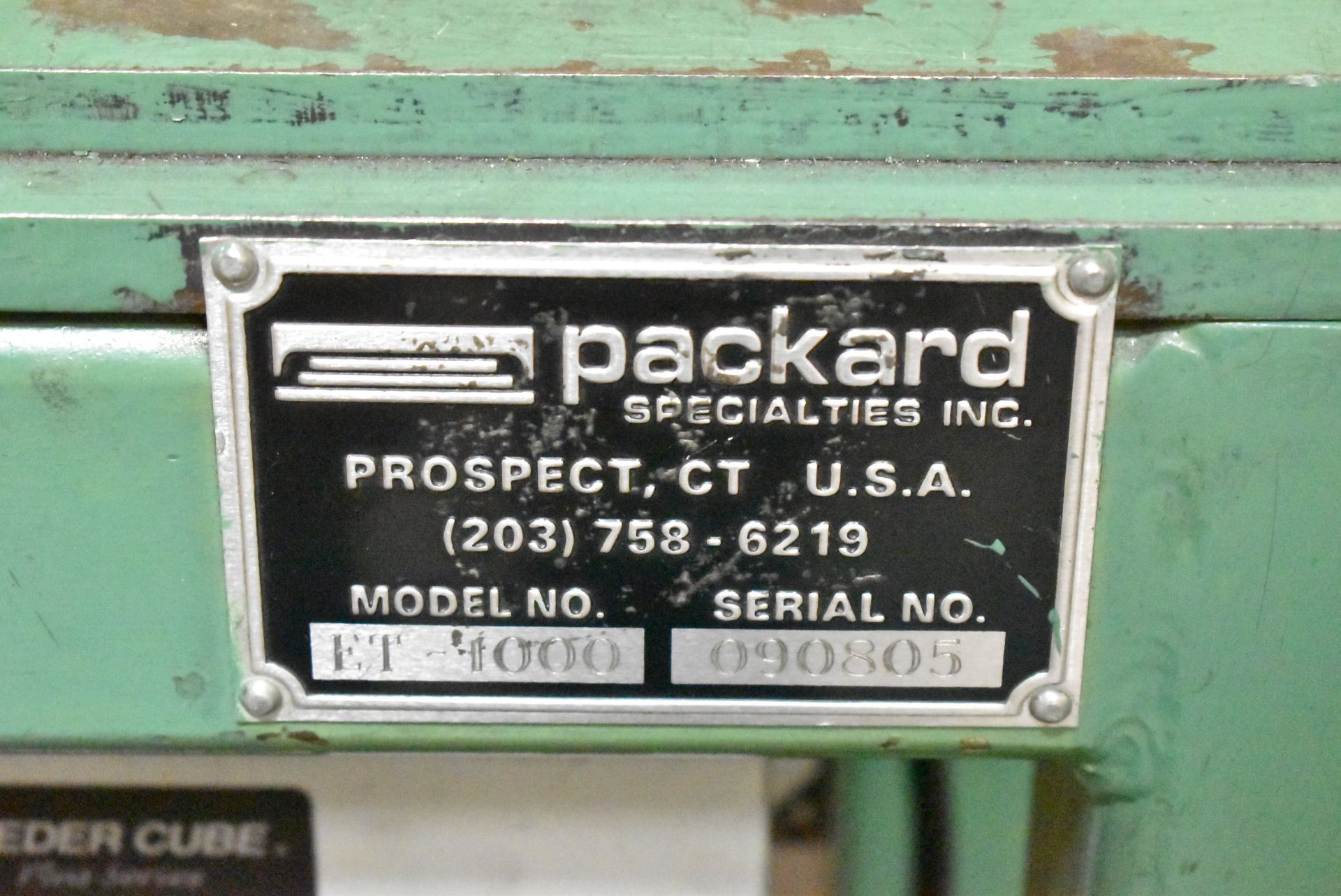 PACKARD ET-1000 SPRING ASSEMBLY MACHINE WITH AFM 20" DIA. VIBRATORY BOWL FEEDER WITH HOPPER, AFM 12" - Image 15 of 15